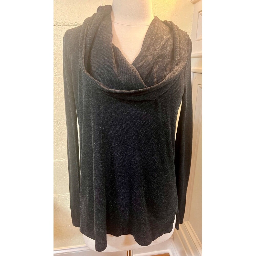 Soft By Joie Joie Cindy Convertible Hood Cowl Top Sz S (25-27" long) -36 Chest
